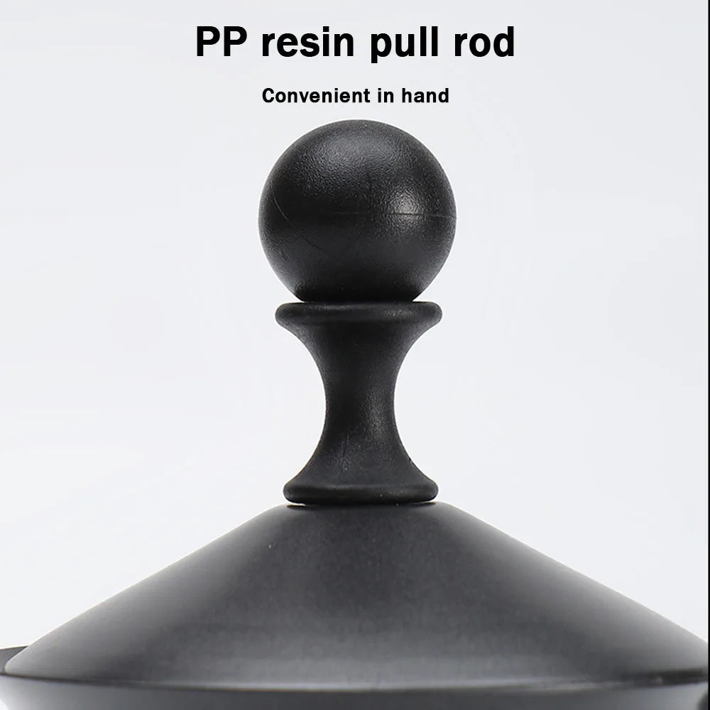 Manual milk frother - made of stainless steel material, heavy-duty 201 stainless steel mixing tank，handheld milk frother