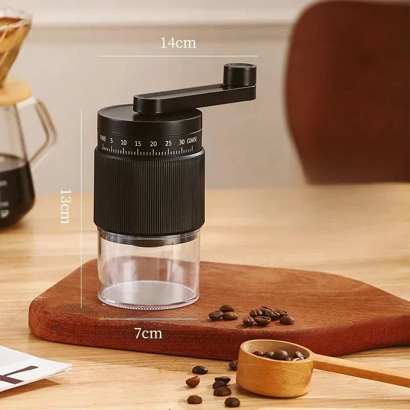 New Portable Electric\Manual Coffee Bean Grinder Household 30 Gears Externally Adjustable Coffee Machine Rechargeable Grinders